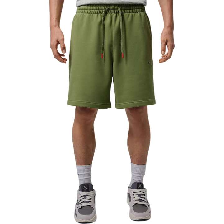 Jordan Jordan Flight Fleece Casual Shorts Men's Outdoor Green Moderate