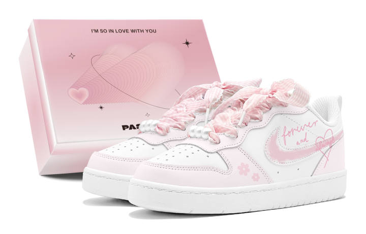 Nike Nike Court Borough Skateboard Shoes Women's Low Top White
