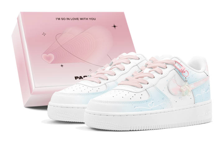 Nike Nike Air Force 1 Skateboard Shoes Women's Low Top White