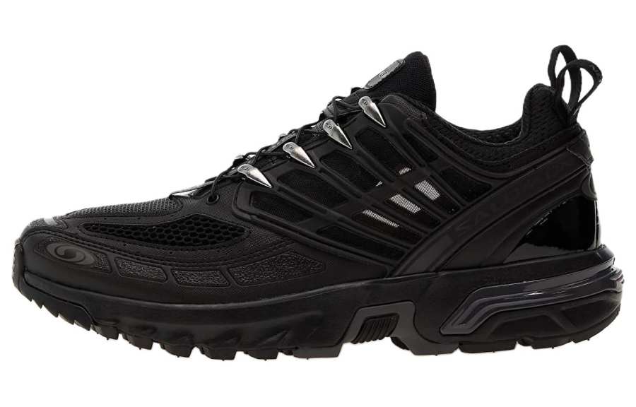 SALOMON ACS Pro Breathable Support Coverage Balance Lightweight City Commuting Outdoor Shoes Unisex Black Silver