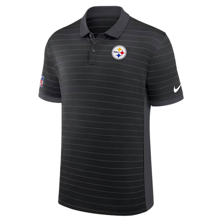 Nike Nike Polo Shirts Men's Black Polo Collar Moderate