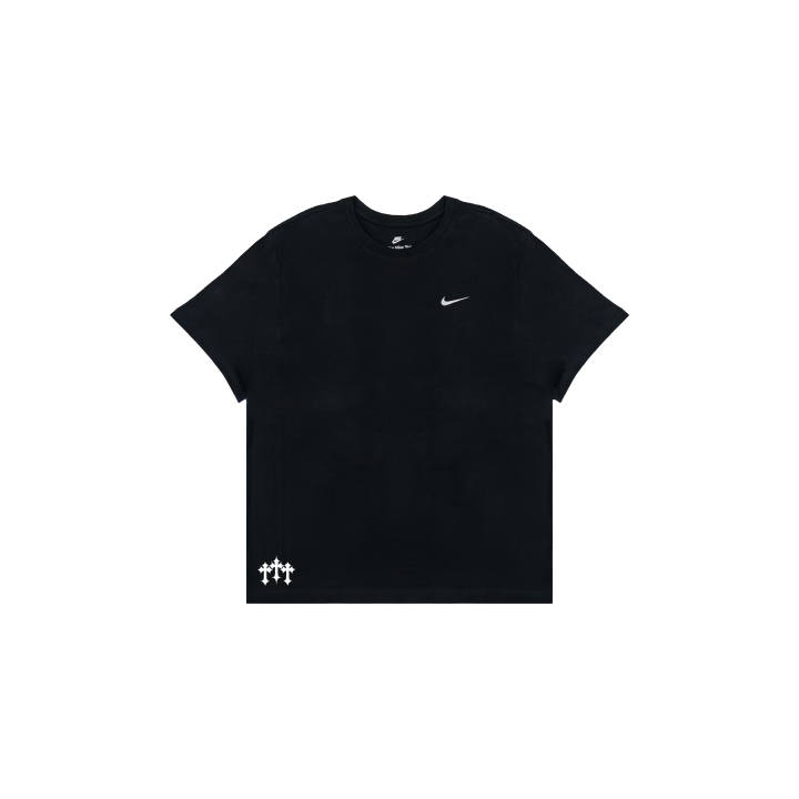 Nike Nike Sportswear T Shirts Men's Black Crew Neck Moderate Straight Fit