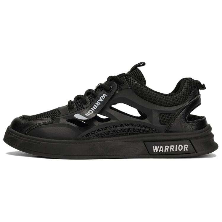 WARRIOR WARRIOR Skateboard Shoes Men's Low Top Black