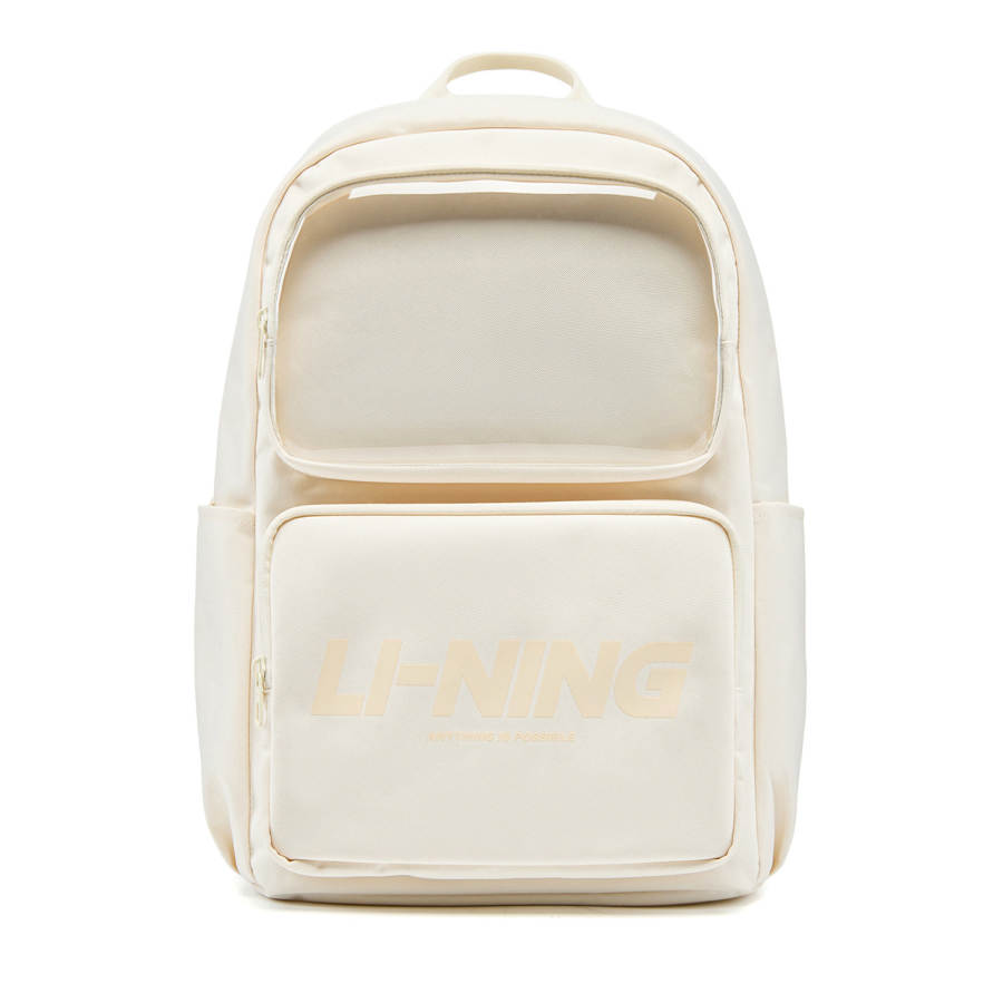 Li-Ning Li Ning Sports Life Collection Backpacks Ecru