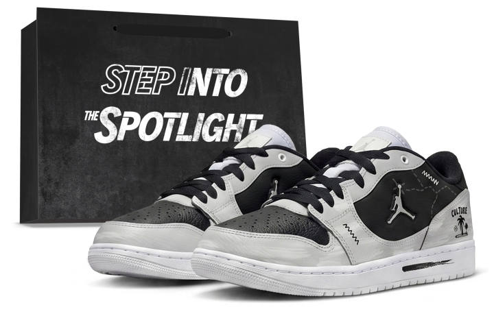 Jordan Jordan COURT CONNECT Skateboard Shoes Unisex Low Top Black Gray