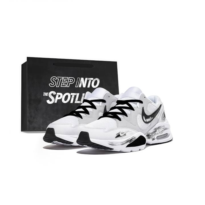 Nike Nike Air Max Fusion Running Shoes Men's Low Top Gray