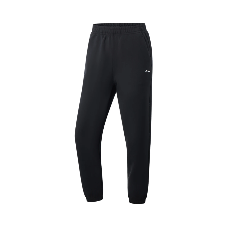 Li-Ning Li Ning Fitness Series Knitted Sweatpants Women's Black Moderate Cuffed Pants