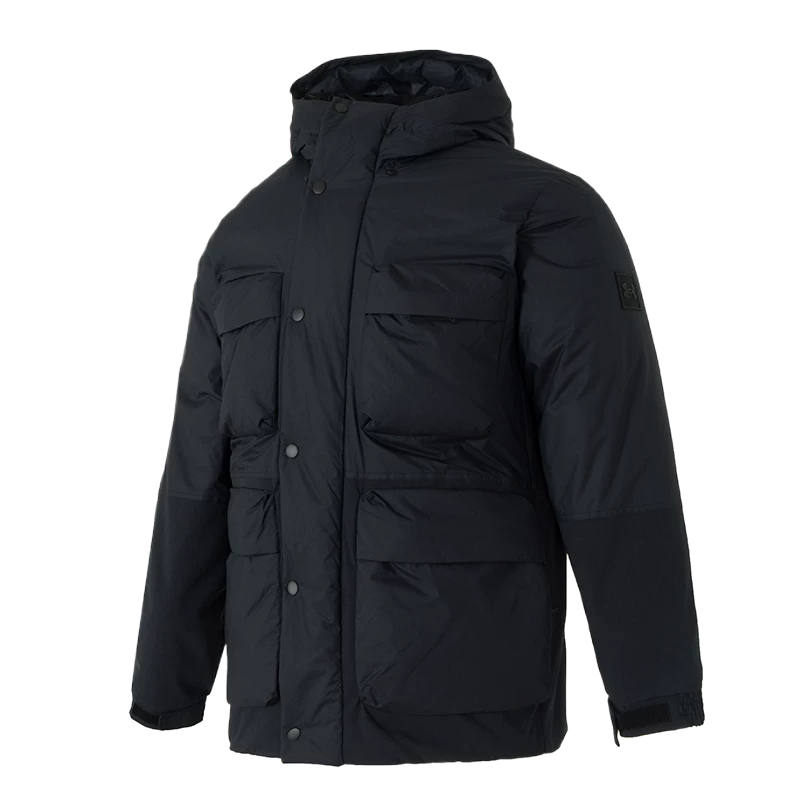 Under Armour Jackets Men's Black Hooded Detachable Moderate Straight Fit