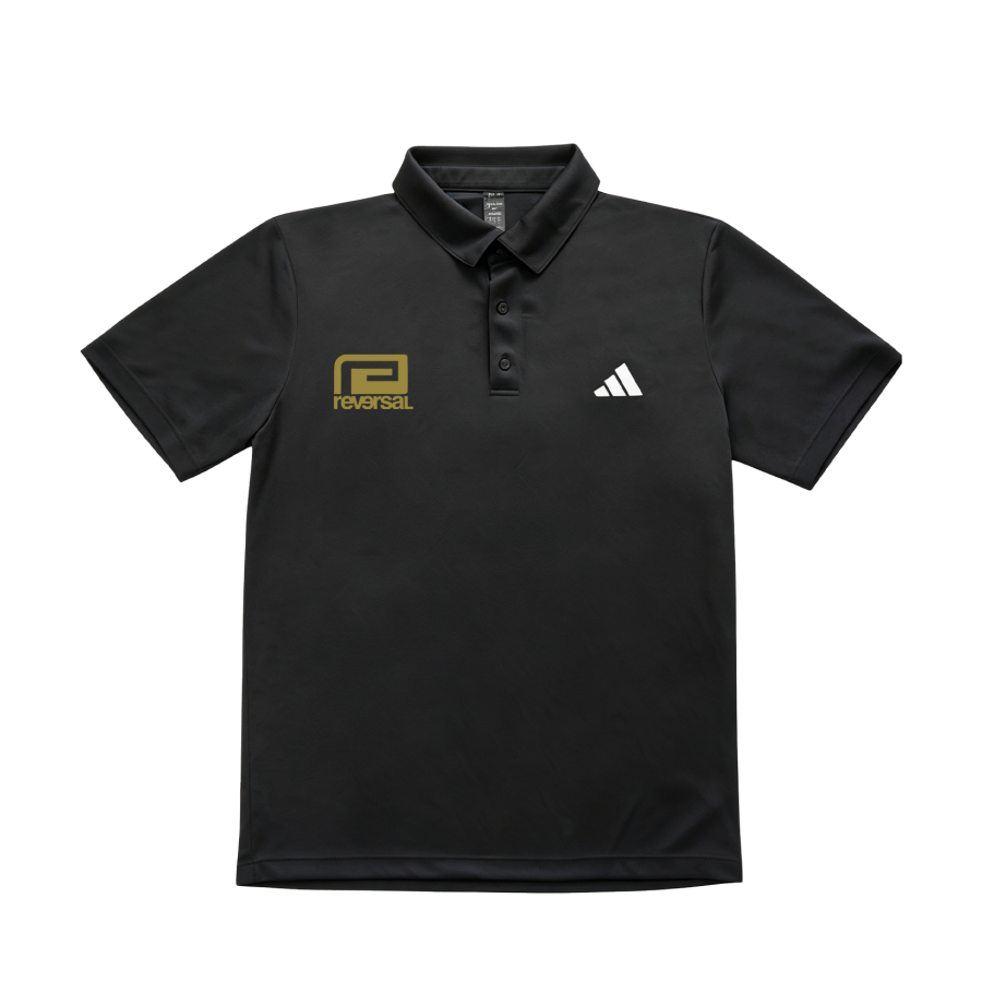Adidas Adidas Tennis Polo Shirts Unisex Black Polo Collar Moderate Straight Fit