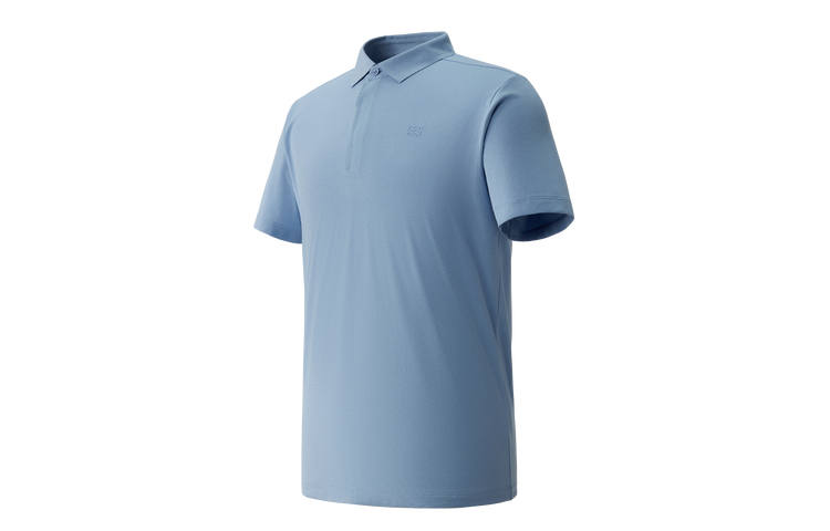 KOLON SPORT Polo Shirts Men's Sky Blue SK Polo Collar Moderate
