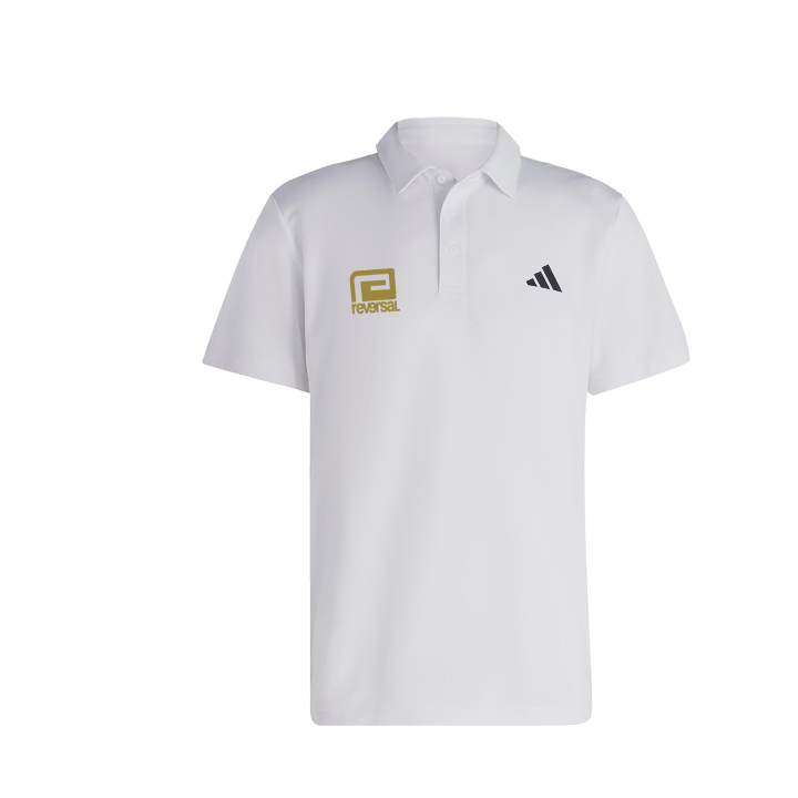 Adidas Adidas Tennis Polo Shirts Unisex White Lapel Moderate