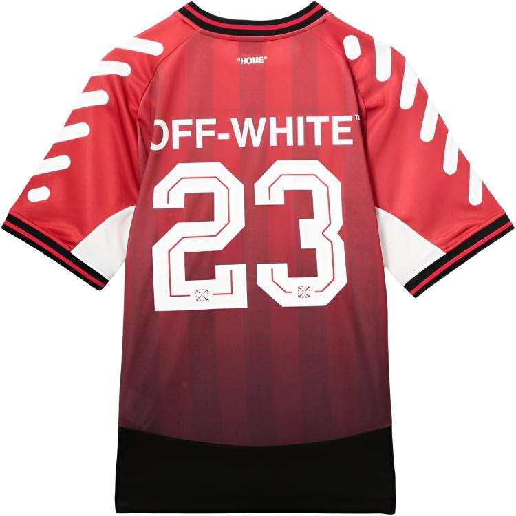 OFF-WHITE OFF WHITE Soccer Jerseys Men's Red