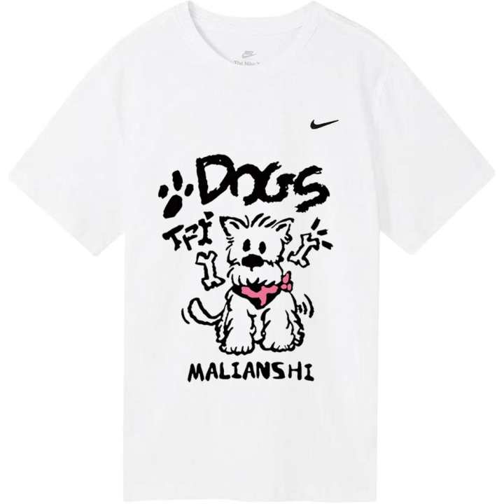 Nike Nike Sportswear T Shirts Unisex White Crew Neck Moderate