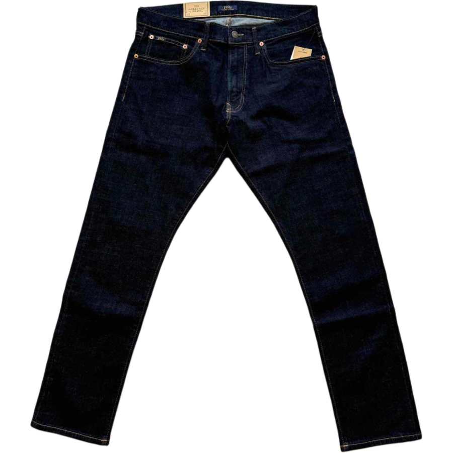 Polo Ralph Lauren Jeans Men's Dark Blue Moderate Straight Fit Pants