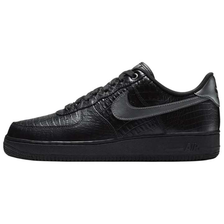 Nike Nike Air Force 1 Skateboard Shoes Unisex Low Top Black