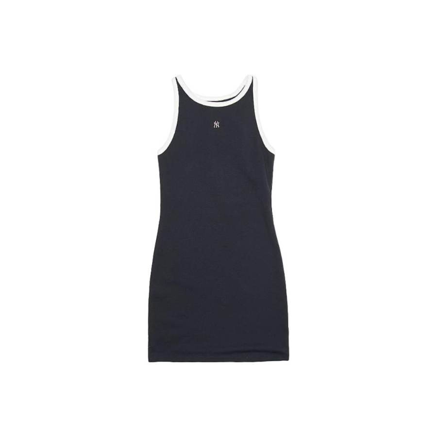 MLB Sleeveless Dresses Women's New York Yankees/Black Crew Neck Moderate