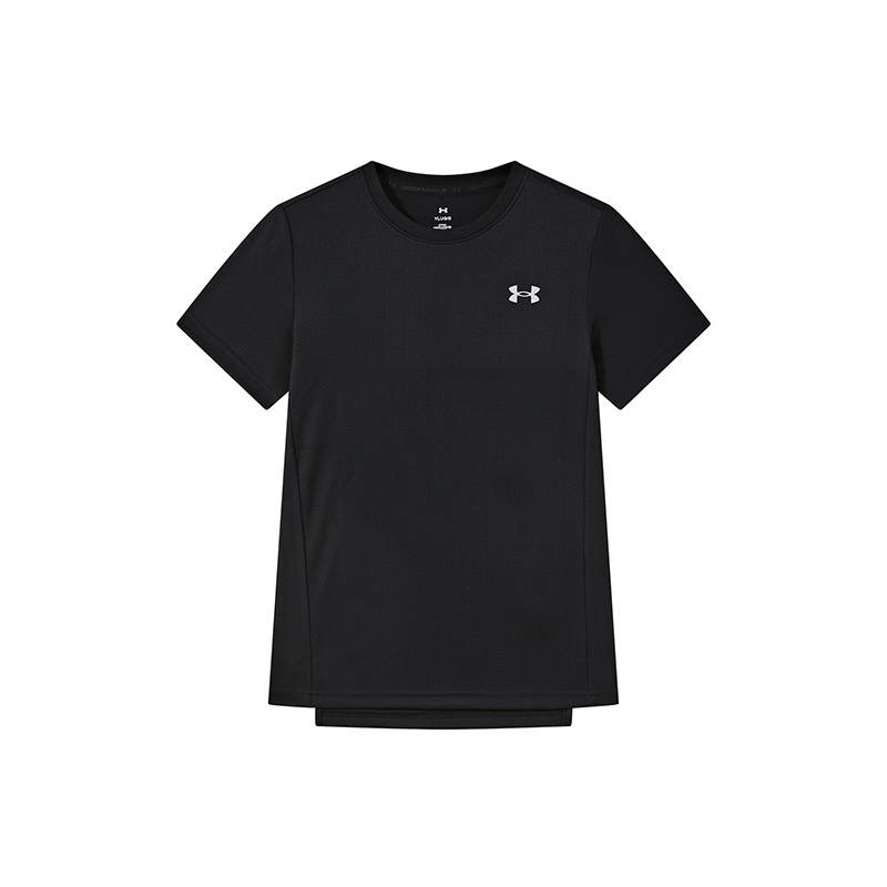 Under Armour Grade School T Shirts Crew Neck Moderate Stretch
