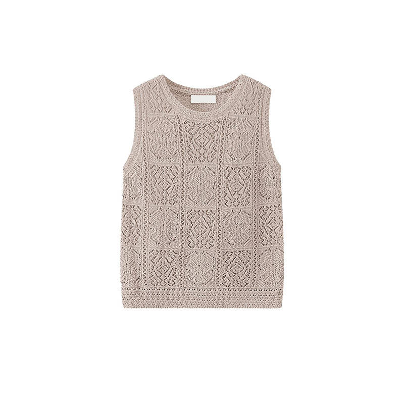 MARIE·COCO Tank Tops Women's Tank Top Crew Neck Moderate Straight Fit