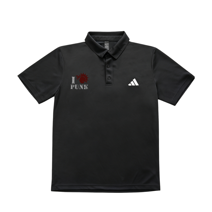 Adidas Adidas Tennis Polo Shirts Unisex Black Polo Collar Moderate Straight Fit