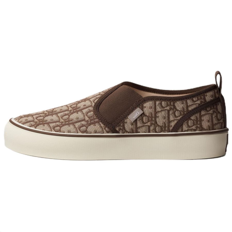 DIOR Saltwind Low top Canvas Shoes Men's Brown