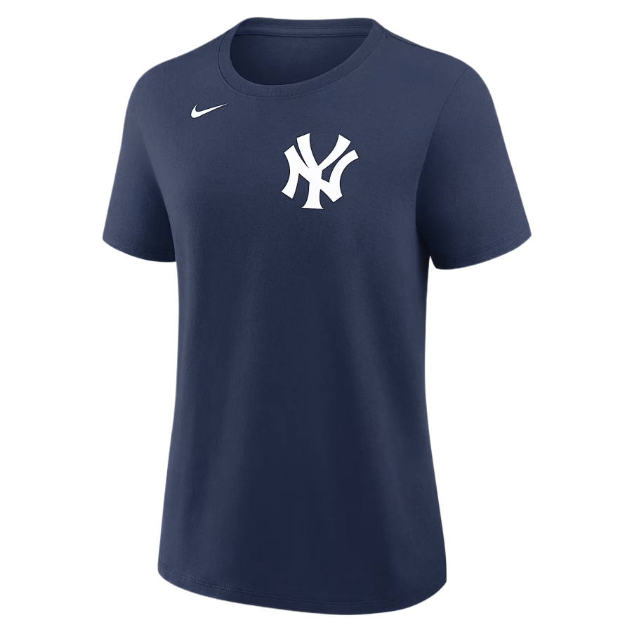 Nike Nike X MLB T Shirts Women's Marine Blue Crew Neck Moderate