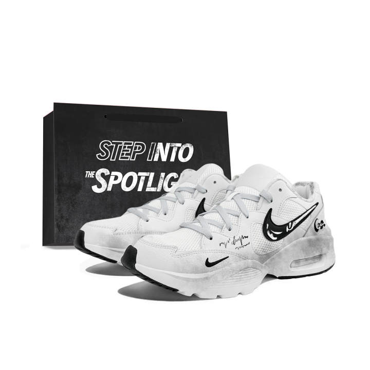 Nike Nike Air Max Fusion Running Shoes Women's Low Top White/Gray Fleeting Life Constellation