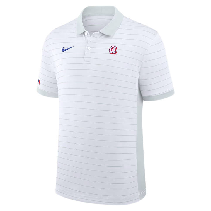 Nike Nike X MLB Polo Shirts Men's Platinum Polo Collar Moderate