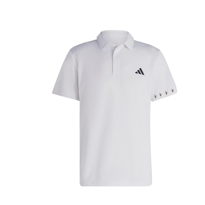 Adidas Adidas Tennis Polo Shirts Unisex White Moderate