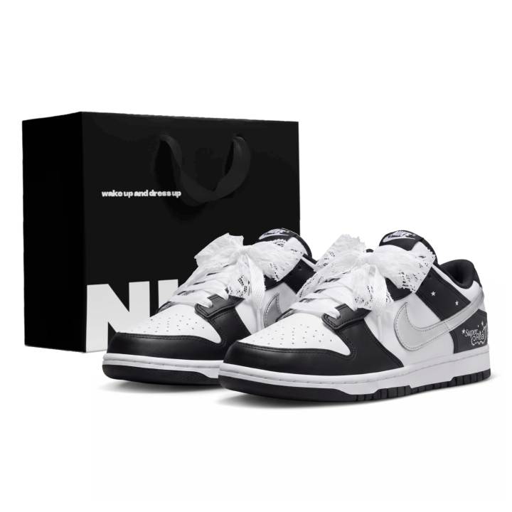 Nike Nike Dunk Skateboard Shoes Unisex Low Top Powder