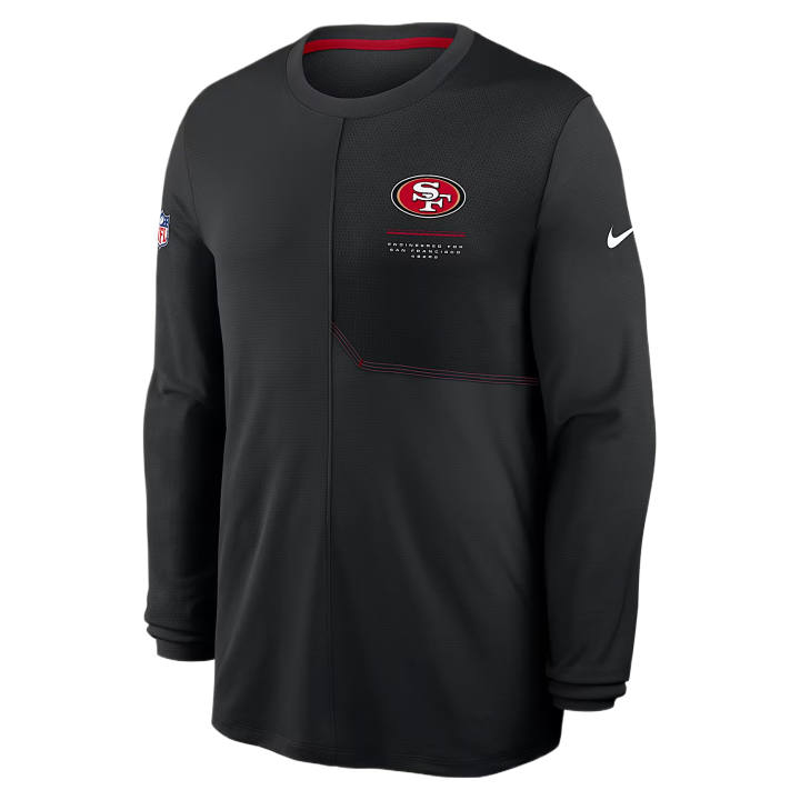 Nike Nike Dri Fit Sweatshirts Men's Black Crew Neck Moderate