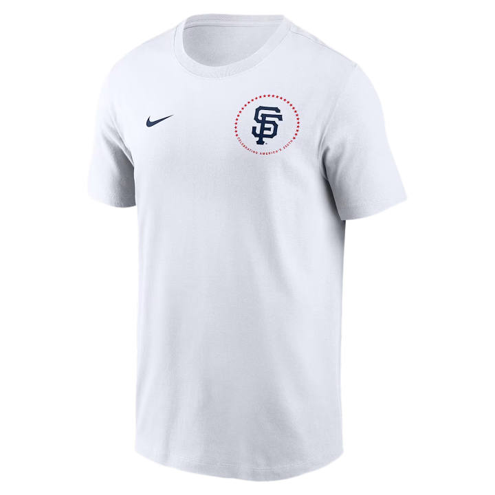 Nike Nike X MLB T Shirts Men's White Crew Neck Moderate
