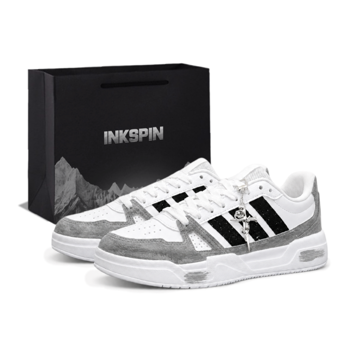 Adidas Adidas LITE BALLER Skateboard Shoes Unisex Low Top Black/Gray