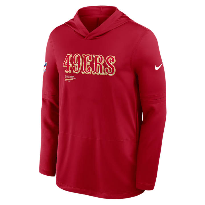 Nike Nike Sweatshirts Men's Red Hooded Non Detachable Moderate
