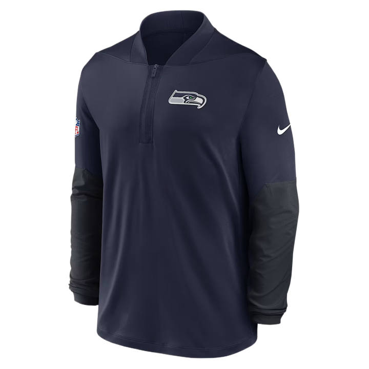 Nike Nike T Shirts Men's Marine Blue Baseball Collar Moderate