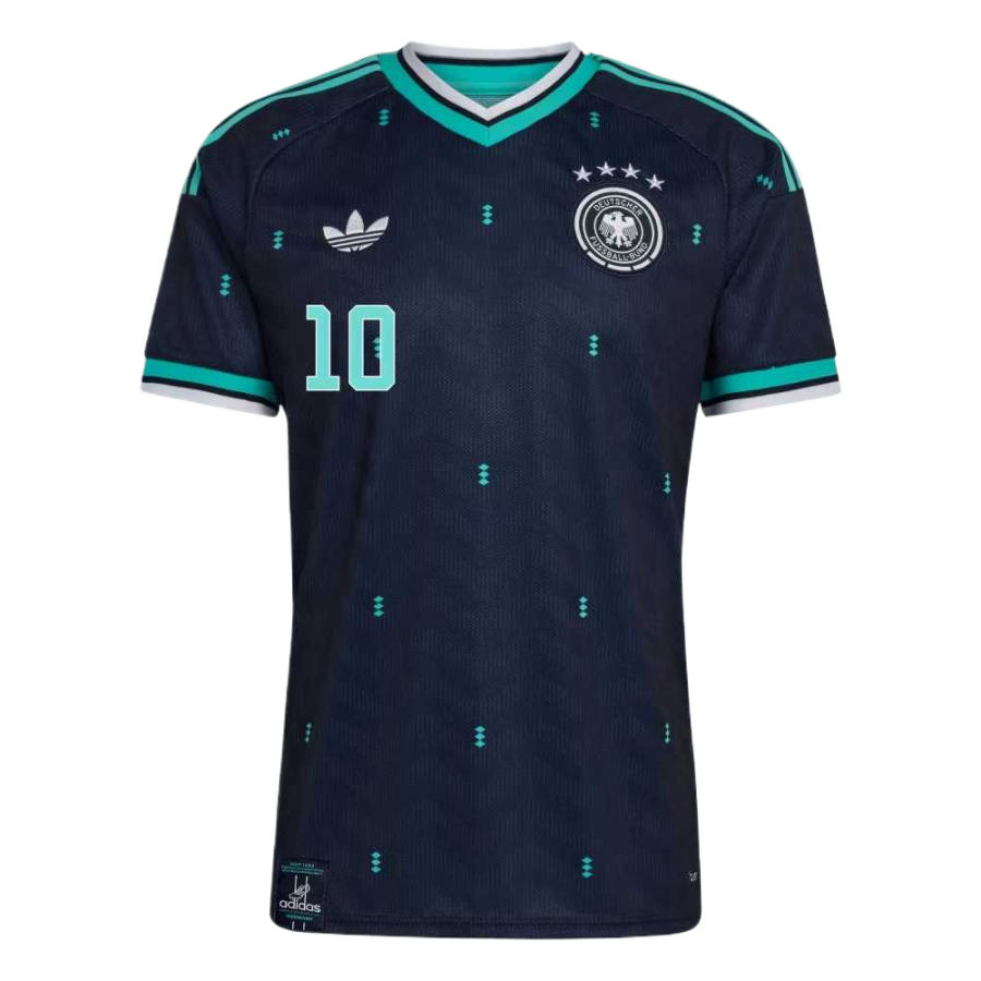 Adidas Originals Soccer Jerseys Unisex College Navy V Neck Moderate