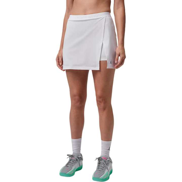 Jordan Jordan ESSENTIALS Casual Short Skirts Women's White/Black Moderate Short Skirt Other