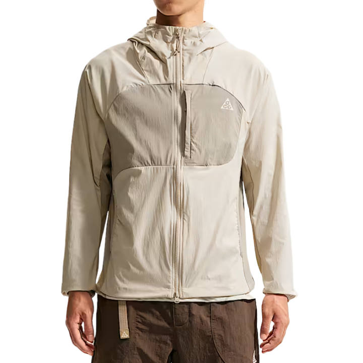 Nike Nike Jackets Men's Light Orewood Brown/Cream II/Cream II/Peak White Hooded Non Detachable Moderate Other