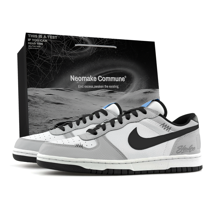 Nike Nike Big Skateboard Shoes Men's Low Top Black