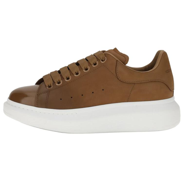 Alexander McQueen Casual Shoes Men's Low Top Brown