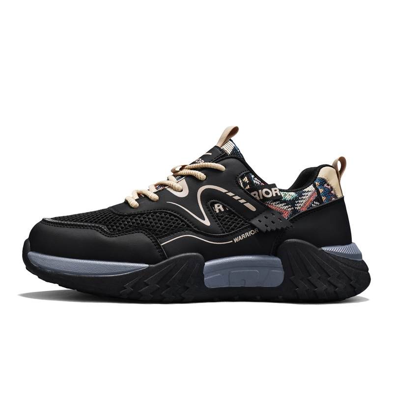 WARRIOR WARRIOR Casual Shoes Men's Low Top Black/Khaki