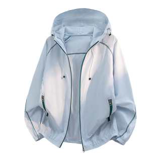 Sugarfunk Sun Protection Jackets Unisex Hooded Non Detachable Thin
