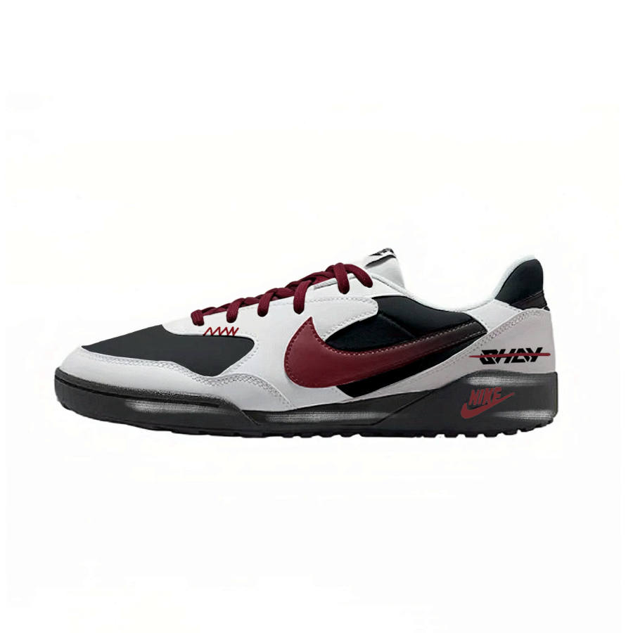 Nike Nike Terra Manta Skateboard Shoes Unisex Low Top White, Burgundy, Black