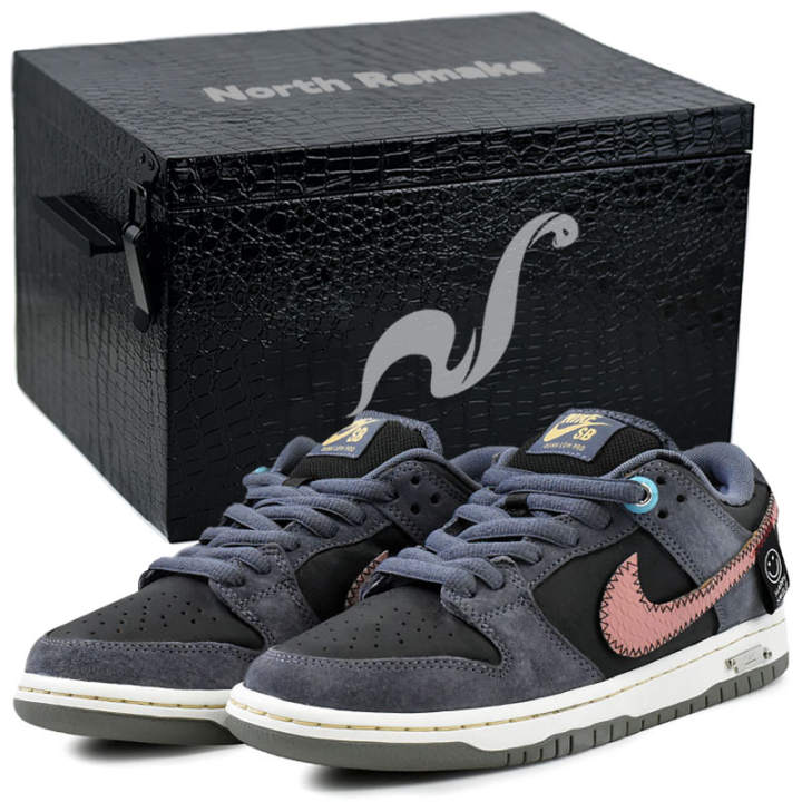 Nike Nike Dunk SB Skateboard Shoes Unisex Low Top Black, Gray