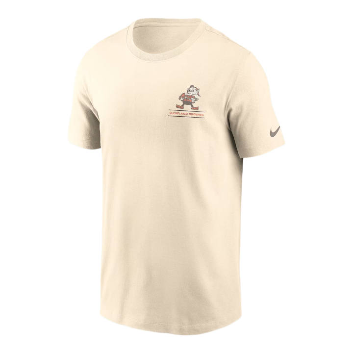 Nike Nike NFL T Shirts Men's Natural Crew Neck Moderate