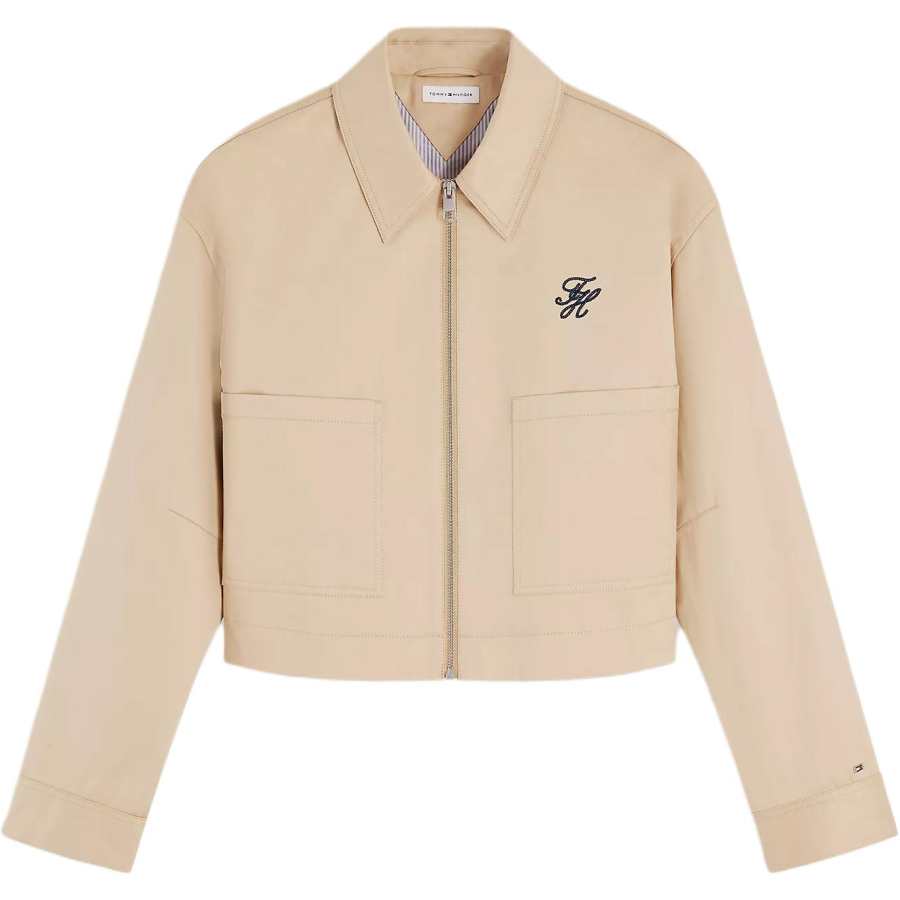 Tommy Hilfiger Jackets Women's Soft Gold Lapel Moderate Other
