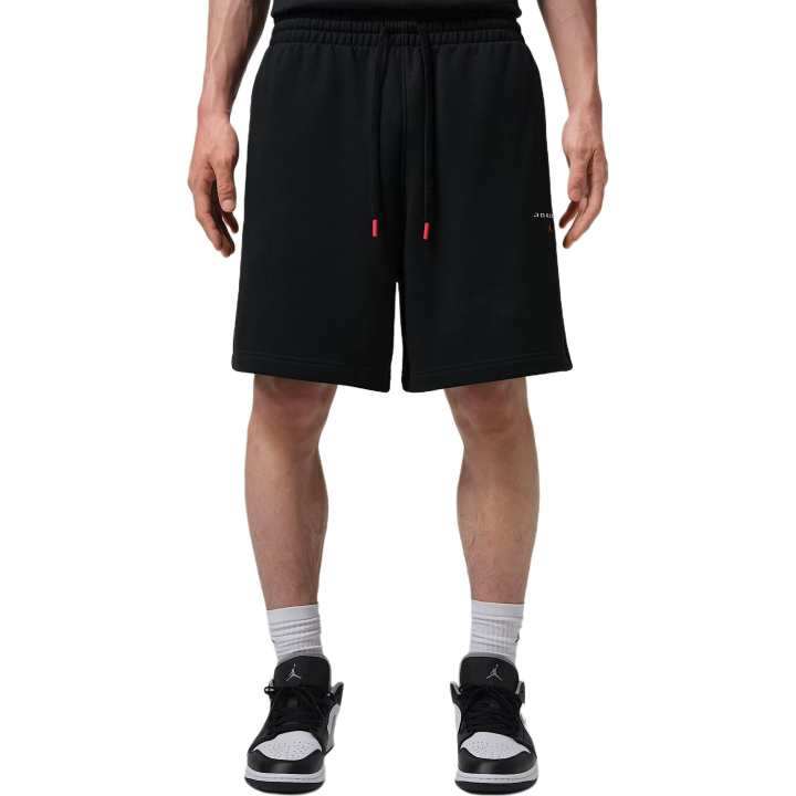Jordan Jordan Flight Fleece Casual Shorts Men's Black Moderate
