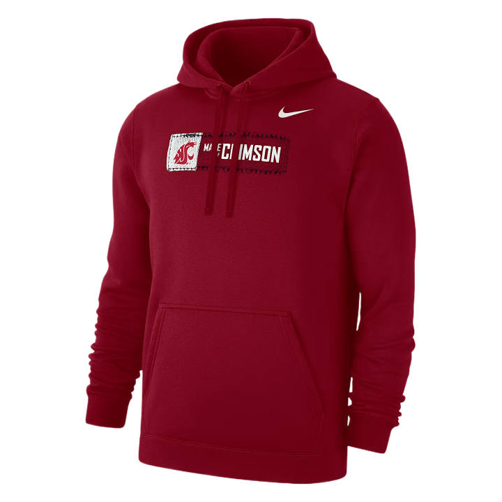 Nike Nike Sweatshirts Men's Dark Red Hooded Non Detachable Moderate