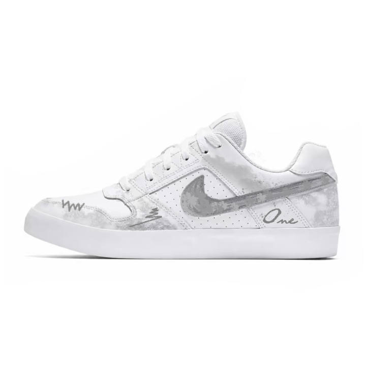 Nike Nike SB Delta Skateboard Shoes Unisex Low Top Gray/White