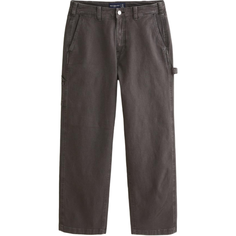 Abercrombie&Fitch Jeans Men's Black Moderate Straight Fit Pants