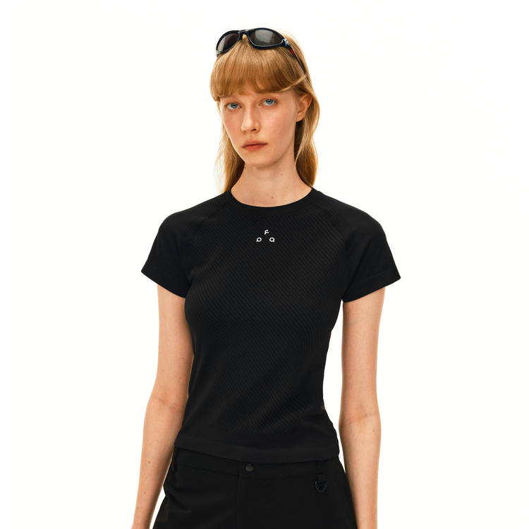 FPA T Shirts Women's Crew Neck Moderate Nipped In Waist